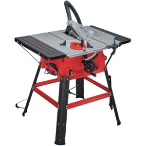 Ferastrau circular cu masa Einhell TC-TS 2025/2 U, 1800 W, 5000 RPM, 250 mm diametru lama, opritor in cruce cu scala unghi (+/- 60°)