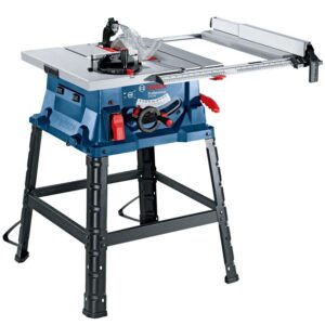 Ferastrau circular de banc Bosch Professional GTS 254, 1800 W, 254 mm diametru panza, 555x555 mm dimensiune masa, 4300 RPM, panza fierastrau
