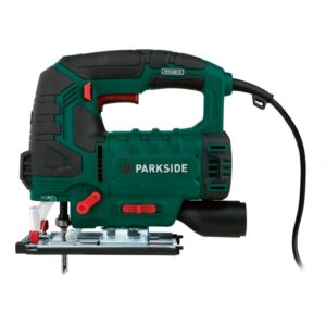 Ferastrau pendular Parkside PSTD 800 C3, baza reglabila, ghidare laser, 800 W, 3100 rpm