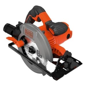 Fierastrau circular Black&Decker CS1550, 1500 W, 230 V, 190 mm diametru disc, 66 mm adancime maxima taiere la 90°, 5300 RPM