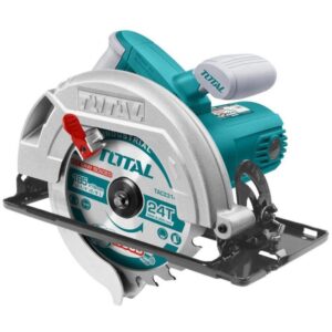 Fierastrau circular de mana Total TS1141856, 1400 W, 185 mm diametru disc, 4800 RPM, 220-240 V