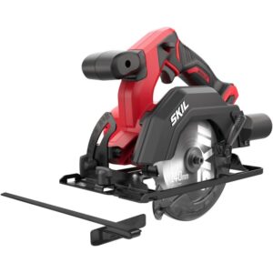 Fierastrau circular pe acumulator Skil Red SW1E2550CA, 12 V, motor Brushless, compact, 140 mm, 2.2 kg, 4200 rpm, adancime de taiere 42 mm, fara acumulator/incarcator