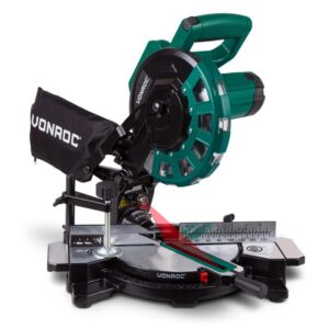 Fierastrau circular pentru taieri inclinate VONROC MS503AC, putere 1700W, diametru panza circulara 216mm, turatie 4900/min, ghidaj laser, dimensiune de taiere 60x115mm, sac...