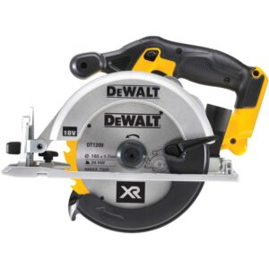 Fierastrau circular profesional pe acumulator DeWALT DCS391N, 18 V XR, diametru disc 165 mm, compatibil cu acumulatori Li-Ion, disc carbura, cheie hexagonala, duza evacuare praf...