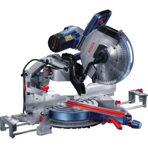 Fierastrau circular stationar Bosch Professional GCM 12 GDL, 2000 W, 305 mm diametru panza, 3800 RPM + locas hexagonal interior + 1 panza de ferastrau circular Expert for Wood +...