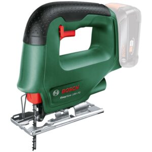 Fierastrau vertical pe acumulator Bosch EasySaw 0603012000, 18 V, 2600 curse/min, 70 mm adancime maxima taiere, panza fierastrau, fara acumulator/incarcator